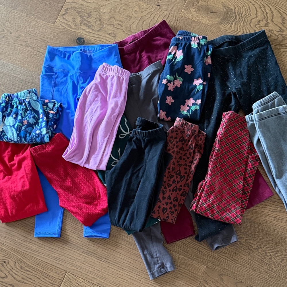 14 PAIR Assorted girls Leggings